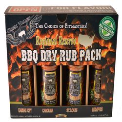 Croix Valley Regional Reserve BBQ Rub Set 6 oz