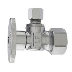 Plumb Pak 5/8 in. Compression in. X 1/4 in. Compression Brass Angle Valve