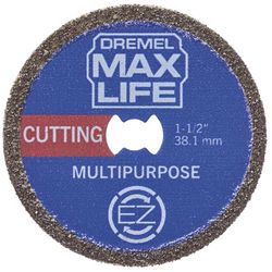 Dremel EZ Lock 1-1/2 in. X 1.5 in. L X 0.039 in. W Diamond Round Cutting Wheel 1 pk