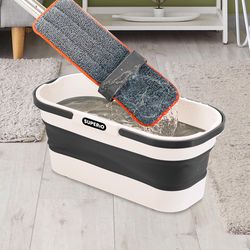 Superio Brand Fold N' Go 10 L Mop Bucket Black