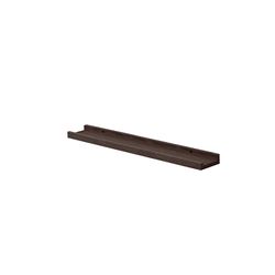 Dolle Border 1.2 in. H X 23.6 in. W X 3.5 in. D Espresso Particle Board Decorative Wall Shelf