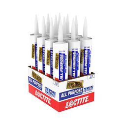 Loctite Polyseamseal White Acrylic Latex All Purpose Adhesive Caulk 10 oz