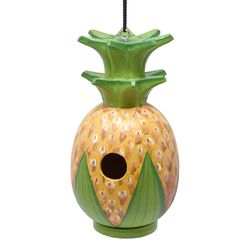 Songbird Essentials 10 in. H X 5 in. W X 5 in. L Wood Bird House