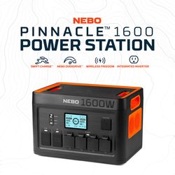 NEBO Pinnacle 1600 W Portable Power Station