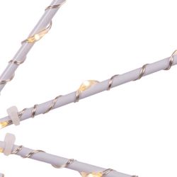 Celebrations LED Warm White Star Silhouette 15 in. Hanging Decor