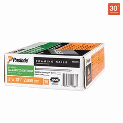 Paslode RounDrive 3 in. L Angled Strip Hot-Dip Galvanized Framing Nails 30 deg 2,000 pk