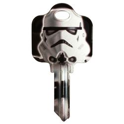 HILLMAN Star Wars Stormtrooper House/Padlock Universal Key Blank Single