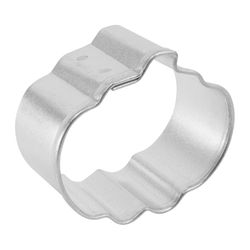 R&M International Corp 2 in. L Mini Pumpkin Cookie Cutter Silver 1 pc