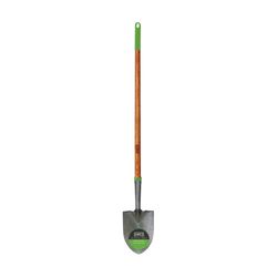 Ames 53 in. Steel Round Garden Shovel Wood Handle