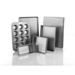 USA Pan 14 in. W X 19 in. L Bake Set Silver 6 pk