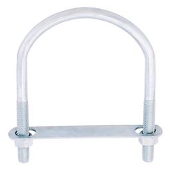 Hampton 3/8 in. X 3-1/2 in. W X 4-5/8 in. L Coarse Zinc-Plated Steel U-Bolt