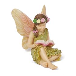 Marshall Home and Garden Assorted Ceramic 3 in. H X 2 in. L X 2 in. W A Good Read Figurine