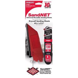 Diablo SandNet 11-1/4 in. L X 4-3/16 in. W 100 Grit Ceramic Blend All Purpose Sandpaper 5 pk