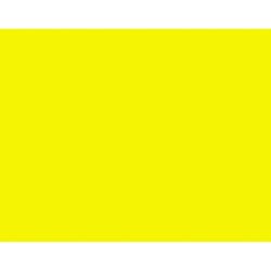 Bazic Products 22 in. W X 28 in. L Fluorescent Yellow Poster Board