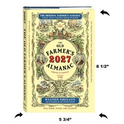 The Old Farmer's Almanac Yankee Publishing 2027 Almanac Reference Book