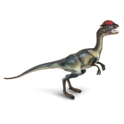 Safari Ltd. Wild Safari Dilophosaurus Toy Gray