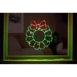 Celebrations LED Multi Wreath Silhouette 15 in. Hanging Decor