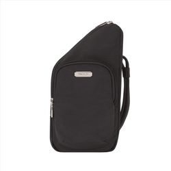 Travelon Small Nylon Black Crossbody Bag