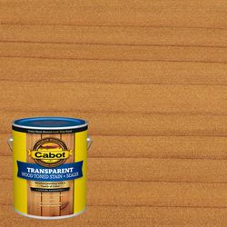 Cabot Wood Toned Low VOC Transparent Natural Oil-Based Alkyd Deck and Siding Stain 1 gal