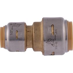 SharkBite Push to Connect 3/4 in. PTC each X 1/2 in. D PTC Brass Reducing Coupling