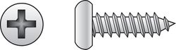 HILLMAN No. 6 Ga. X 1-1/2 in. L Phillips Pan Head Sheet Metal Screws 100 pk