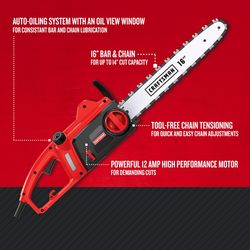 CRAFTSMAN CMECS600 16 in. Electric Chainsaw
