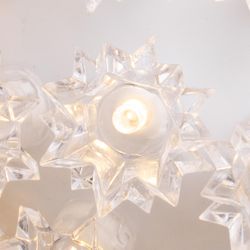 Celebrations Christmas LED Multi Starlight Sphere 6 in. Hanging Decor