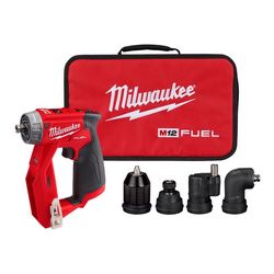 Milwaukee M12 FUEL 3/8 in. Brushless Cordless 4-in-1 Installation Driver Tool Only