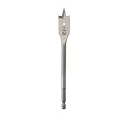 Milwaukee 11/16 in. D X 6 in. L Flat Boring Auger Bit Carbon Steel 1 pc