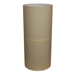 Amerimax 24 in. W X 50 ft. L Aluminum Painted Coil Almond/White