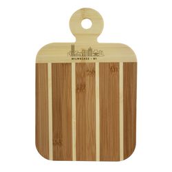 Totally Bamboo 9 in. L X 6 in. W X 0.5 in. Bamboo Serving & Cutting Board