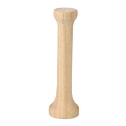 Harold Import Brown Wood Tart Tamper