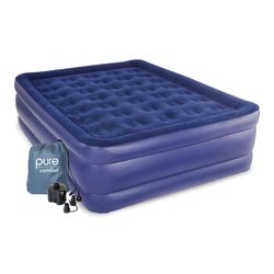 Pure Comfort Air Mattress Queen Pump Included