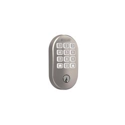 Schlage Arrive Satin Nickel Steel Wi-Fi Deadbolt