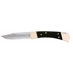Buck Knives 110 Folding Hunter Black 420 HC Stainless Steel > 6 in. Folding Knife