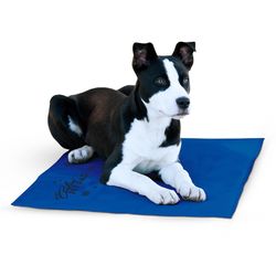 K&H Pet Products Coolin Blue Pet Bed 20 in. W X 36 in. L