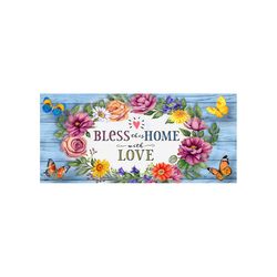 Briarwood Lane 22 in. W X 10 in. L Multi-Color Rubber Door Mat