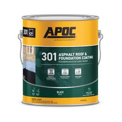 Black Jack Gloss Black Asphalt Roof And Foundation Coating 1 gal