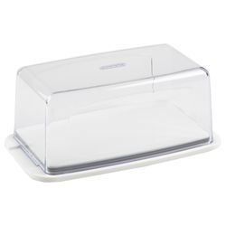 Progressive Prepworks 32 oz Clear/White Cheese Container 1 pk