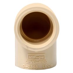 Charlotte Pipe FlowGuard 1/2 in. Slip X 1/2 in. D Slip CPVC Elbow 10 pk