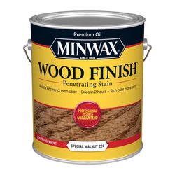 Minwax Wood Finish Semi-Transparent Special Walnut Oil-Based Penetrating Wood Stain 1 gal