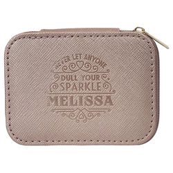 History & Heraldry Never Let Anyone Dull Your Sparkle Melissa Travel Jewellery Box 1 pk