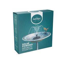 Austram Black Plastic 2 in. Bird Bath