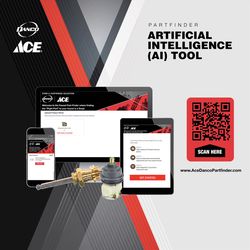 Ace 9B-5D Hot and Cold Faucet Stem For Sayco