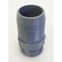 Campbell 1-1/2 in. Barb X 1-1/4 in. D MPT PVC Reducing Adapter