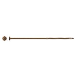 Big Timber No. 17 Ga. X 10 in. L Star Round Head Coarse Construction Screws