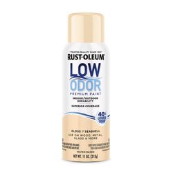 Rust-Oleum Low Odor Gloss Seashell Spray Paint 11 oz