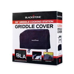 Blackstone  Black  Griddle Station Cover  28 in. L