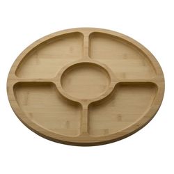 Farberware 14 in. L X 14 in. W Bamboo Charcuterie Board