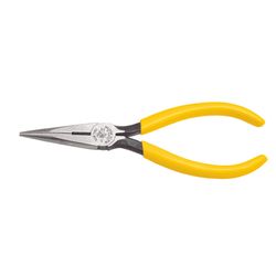 Klein Tools 6.67 in. Plastic/Steel Long Nose Side Cutting Pliers